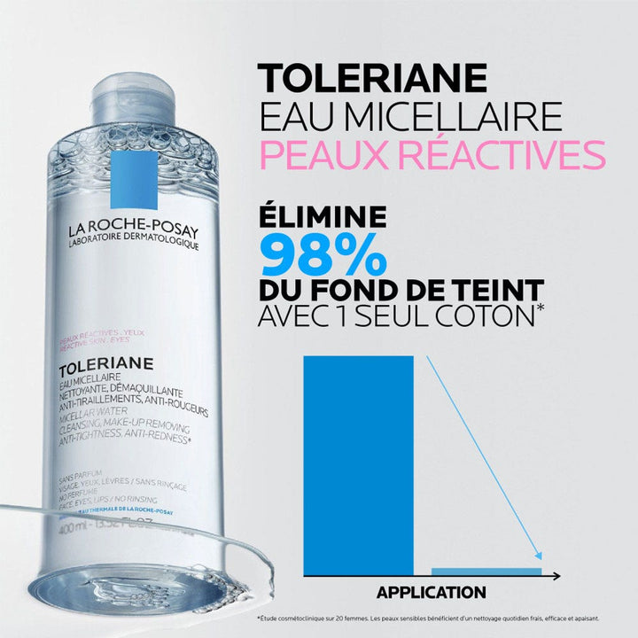 La Roche-Posay Toleriane Micellar Water sensitive skin 2 x 400ml (13.53fl oz)
