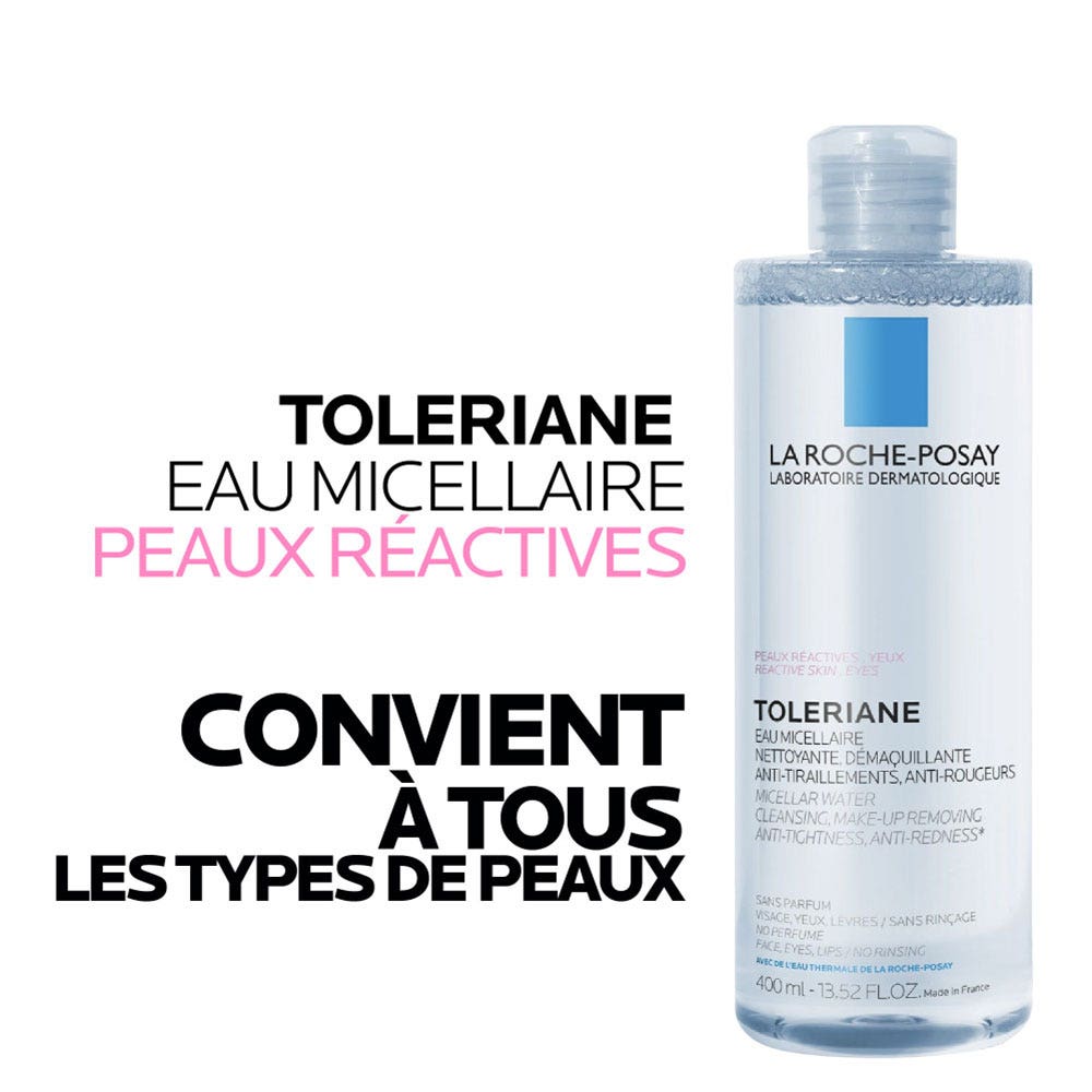 La Roche-Posay Toleriane Micellar Water sensitive skin 2 x 400ml (13.53fl oz)