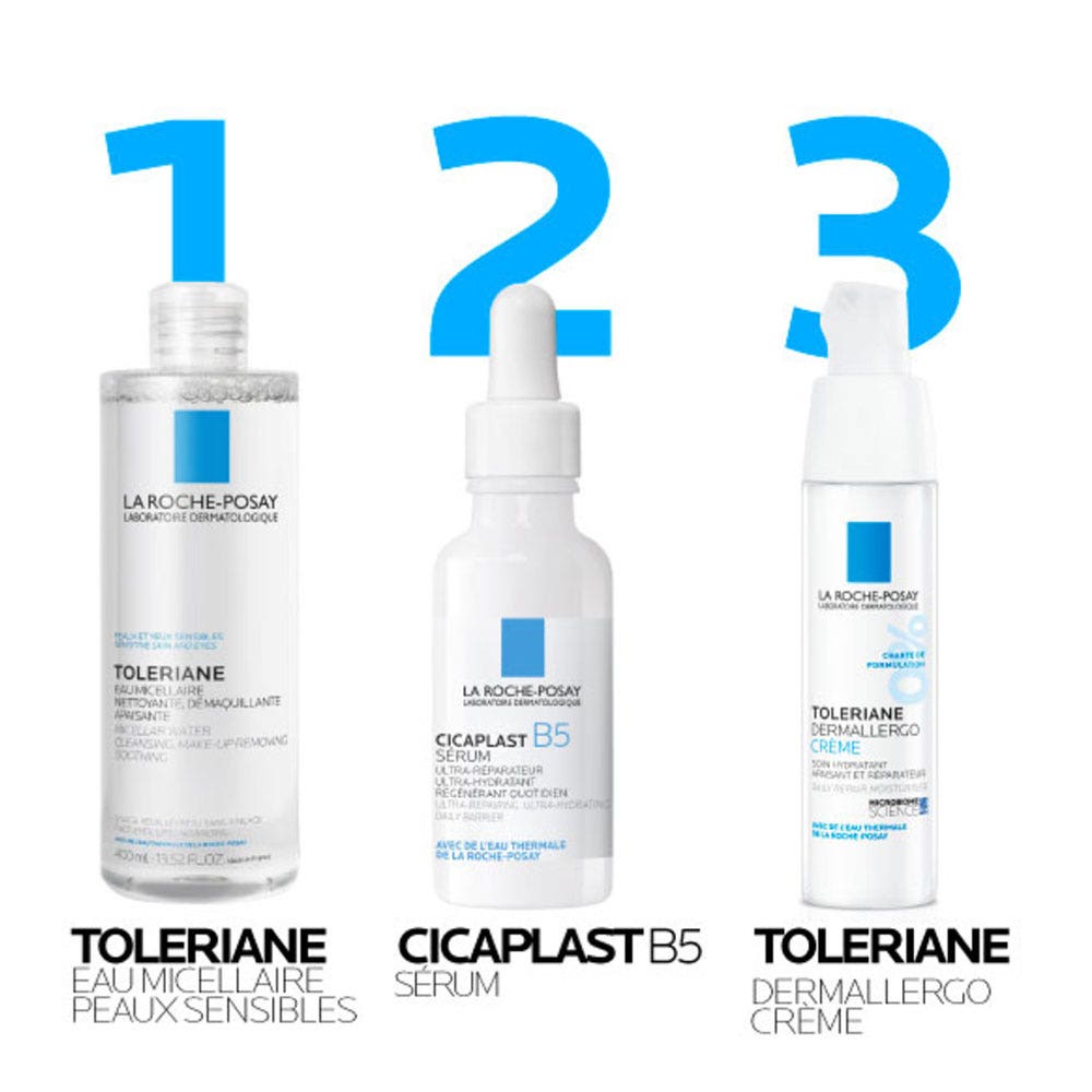 La Roche-Posay Toleriane Micellar water sensitive skin 2 x 400ml (13.53fl oz)