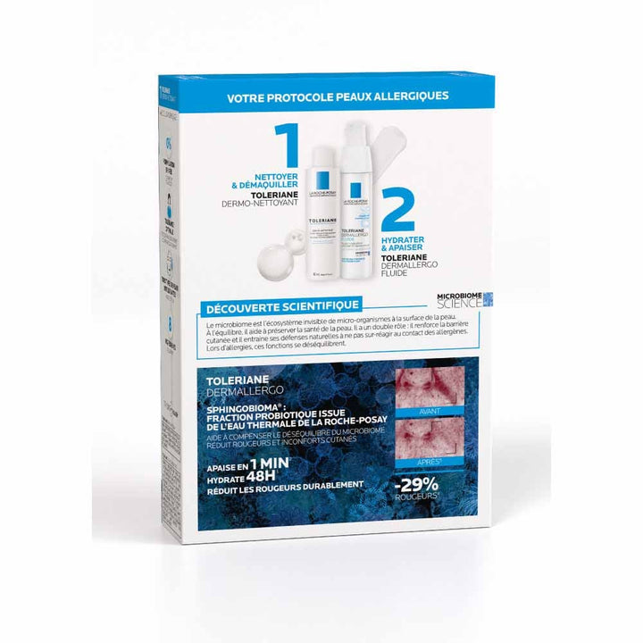La Roche-Posay Toleriane Dermallergo Fluid 40ml + Free Dermo-Cleanser (1.35fl oz)