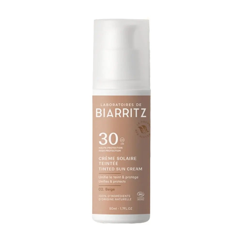 Laboratoires De Biarritz Sun care Tinted Protective Face Cream SPF30 Bioes Healthy glow effect 50ml (1,69fl oz)