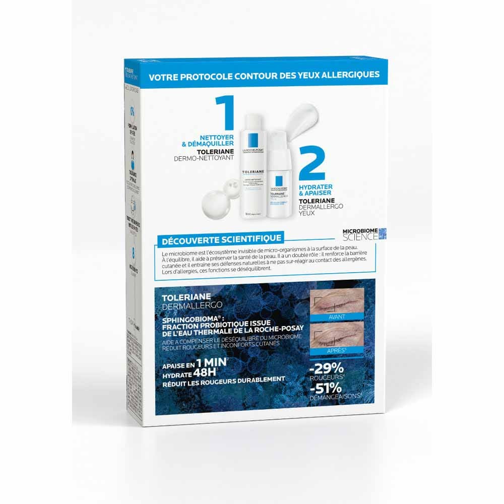 La Roche-Posay Toleriane Dermallergo Eyes + Dermo-cleaning free 10g (0.35oz)