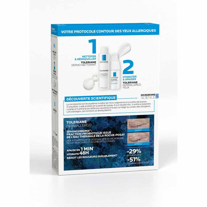 La Roche-Posay Toleriane Dermallergo Eyes + Dermo-cleaning free 10g (0.35oz)