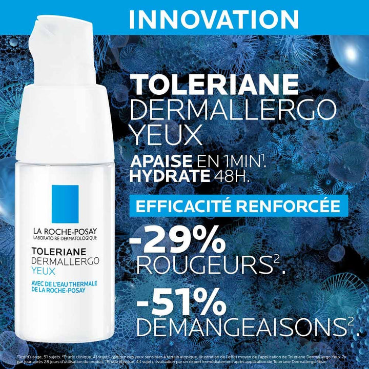 La Roche-Posay Toleriane Dermallergo Eyes + Dermo-cleaning free 10g (0.35oz)