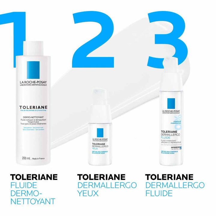 La Roche-Posay Toleriane Dermallergo Eyes + Dermo-cleaning free 10g (0.35oz)