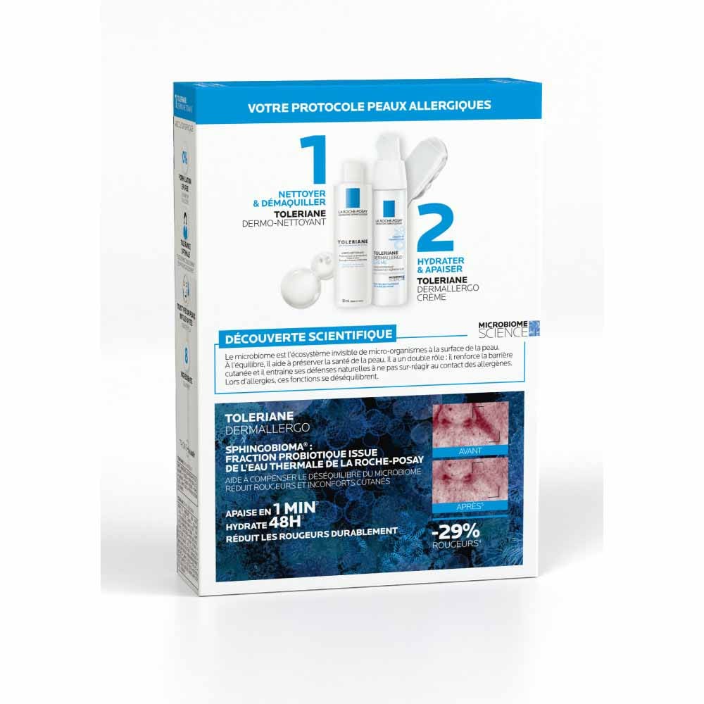 La Roche-Posay Toleriane Dermallergo Cream 40ml + Free Dermo-Cleanser (1.35fl oz)