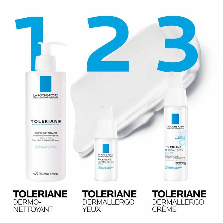 La Roche-Posay Toleriane Dermallergo Cream 40ml + Free Dermo-Cleanser (1.35fl oz)