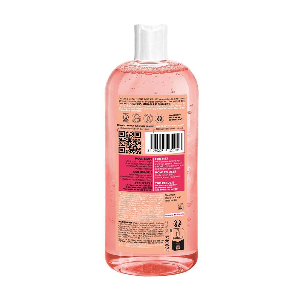 Energie Fruit Exquisite pomegranate shower gel 500 ml (16.91fl oz)