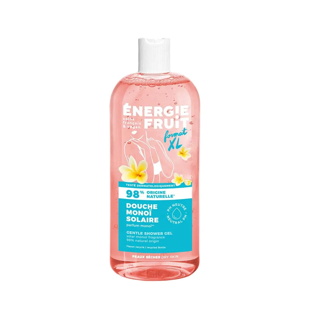 Energie Fruit Neutral pH Shower Gel with Monoi & Organic Macadamia Oil 500ml (16.90 fl oz)
