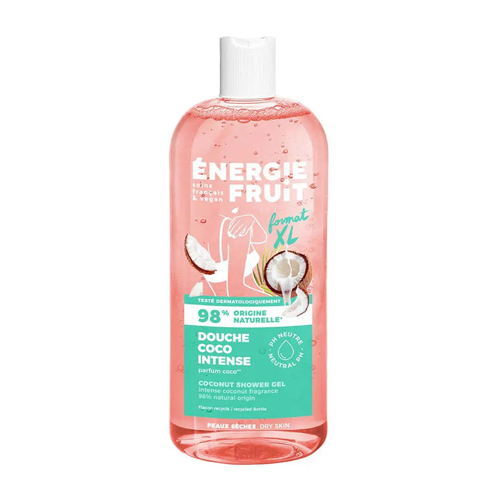 Energie Fruit Shower Gel Neutral pH Coco & Shea Butter Bioes 500ml (16.90fl oz)