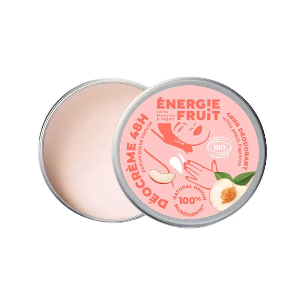 Energie Fruit 48H Deo Cream White Peach Bioes 45g
