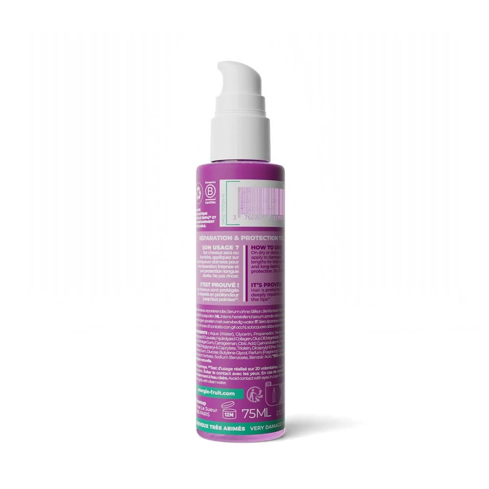 Energie Fruit SOS Hair Serum Intense Repair Plant Collagen 75ml (2.53 fl oz)
