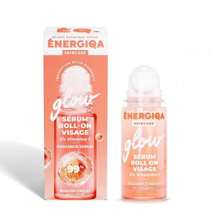 Energiqa Skincare Glow face roll-on serum with 2% vitamin C 30 ml (1.01fl oz)