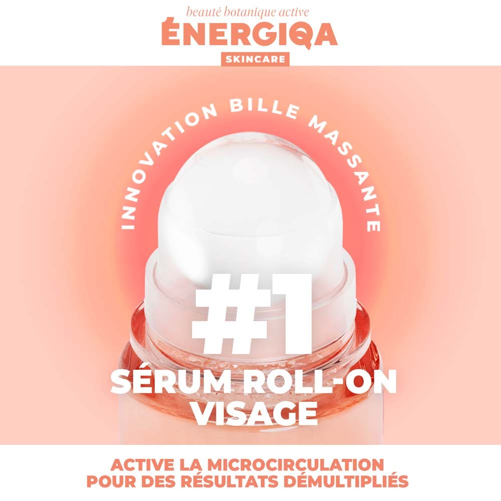 Energiqa Skincare Glow face roll-on serum with 2% vitamin C 30 ml (1.01fl oz)
