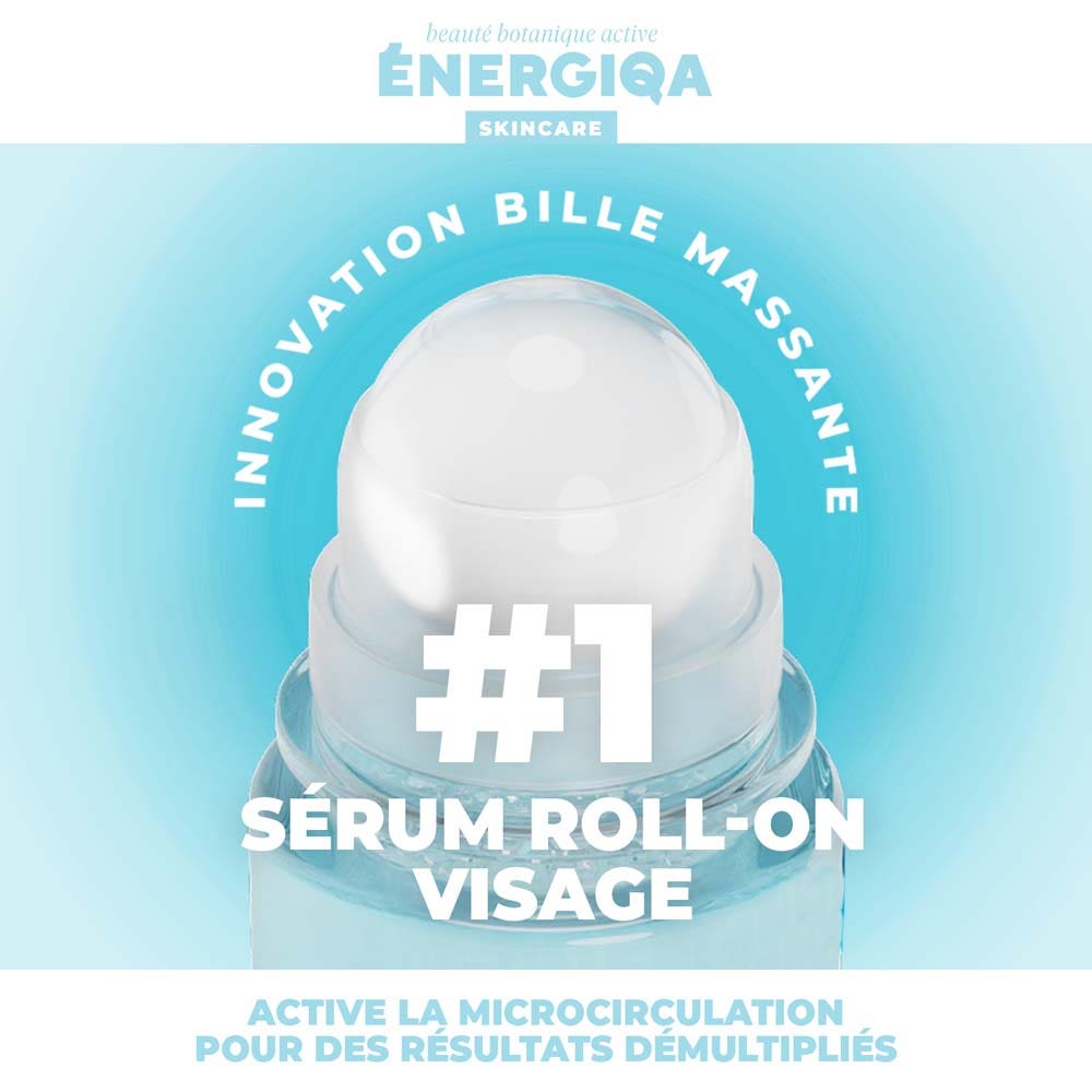 Energiqa Skincare Roll-on hydrating face serum hyaluronic acid 30 ml (1.01fl oz)
