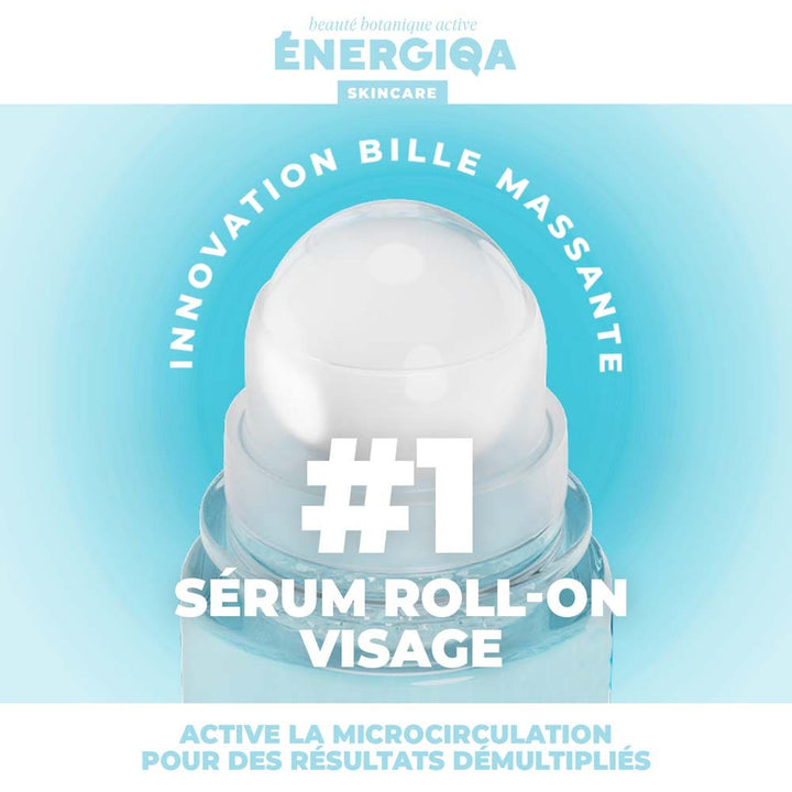 Energiqa Skincare Roll-on hydrating face serum hyaluronic acid 30 ml (1.01fl oz)