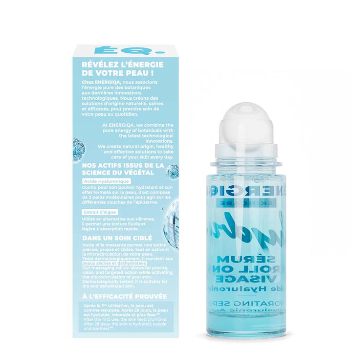 Energiqa Skincare Roll-on hydrating face serum hyaluronic acid 30 ml (1.01fl oz)