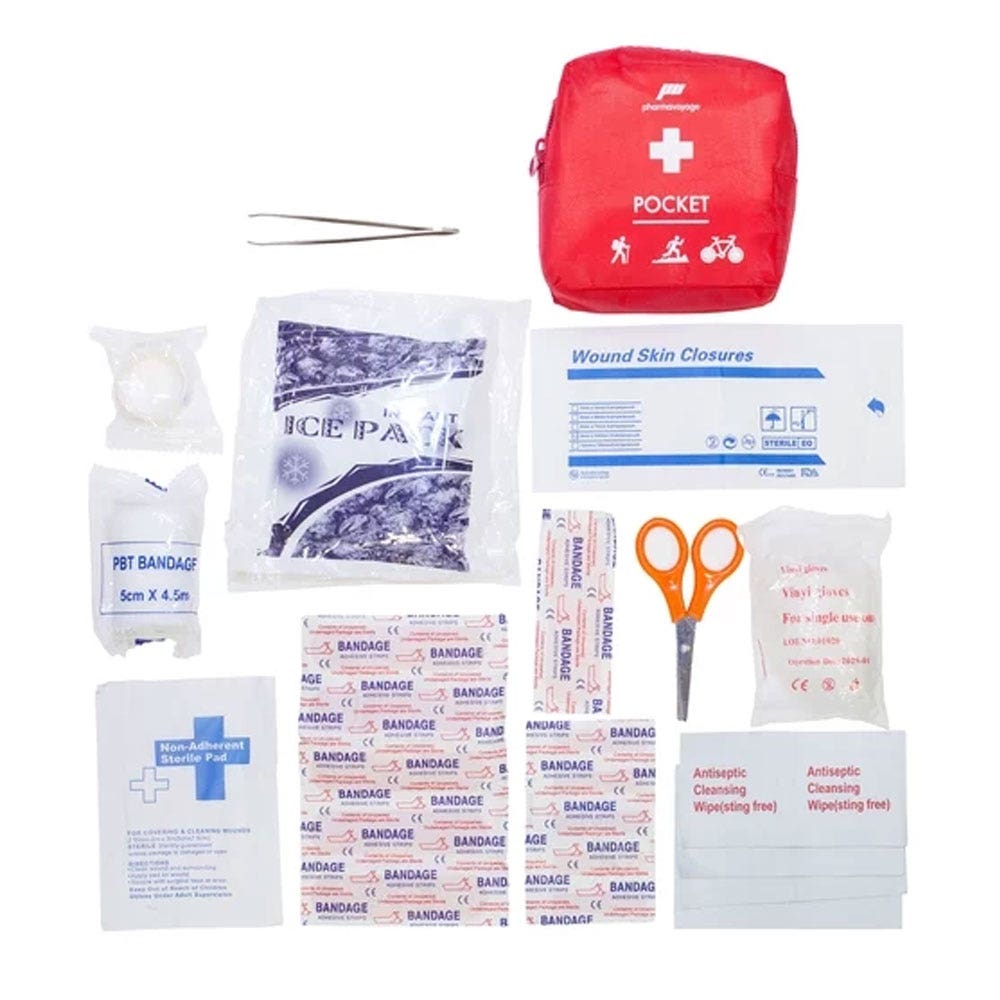Pharmavoyage Pocket first aid kit 22 components