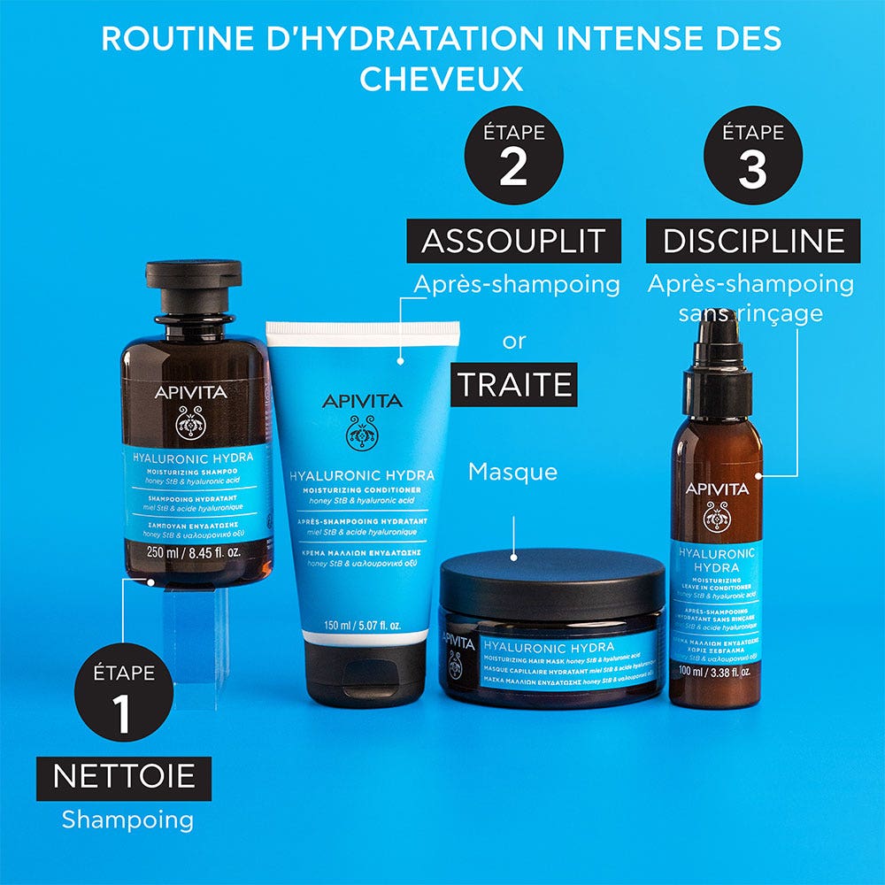 APIVITA HYAURONIQUE HYDRA HYDUTRIZING Shampoo 250 ml (8.45FL OZ)