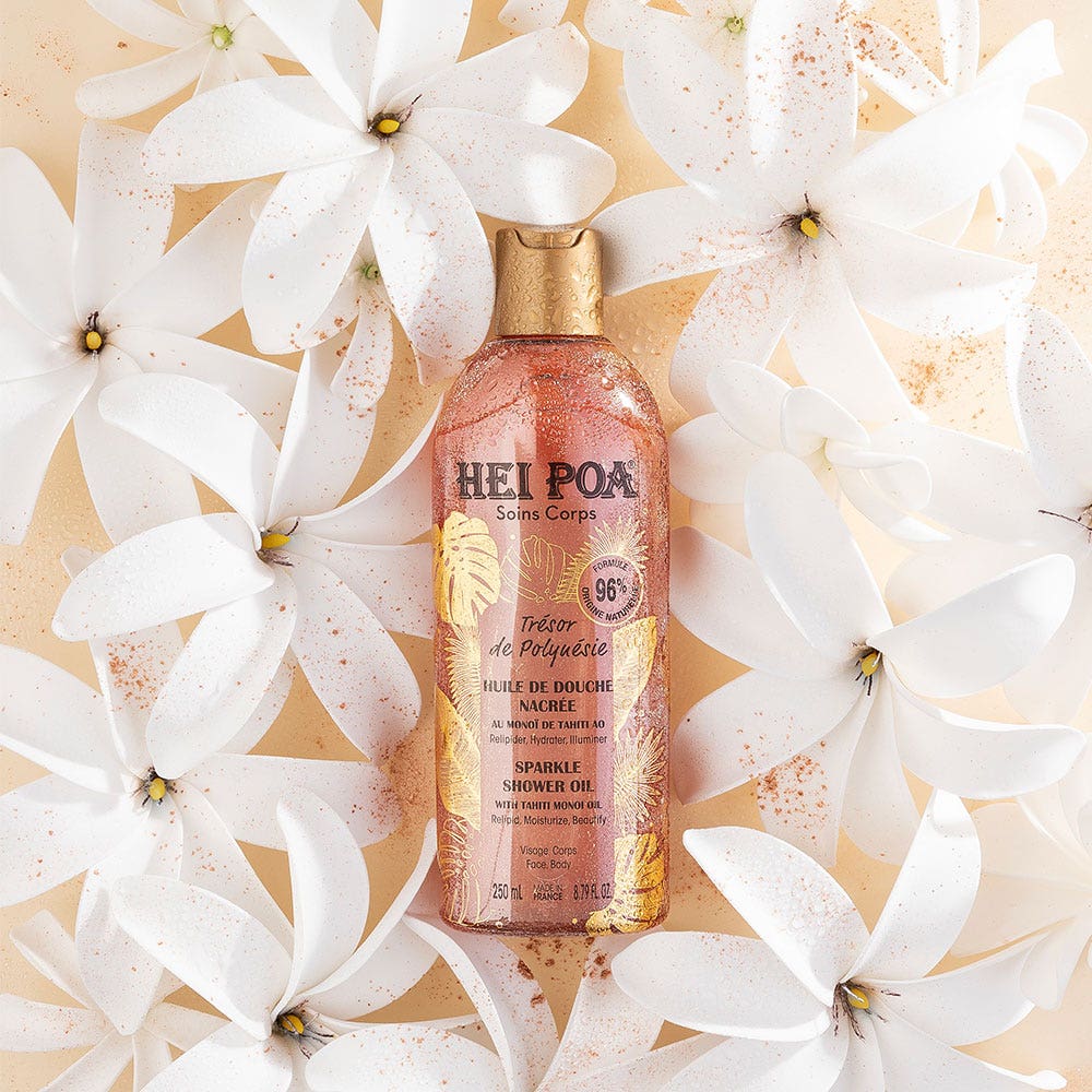Hei Poa Trésor de Polynésie Sparkle Shower Oil 250ml (8.45fl oz)