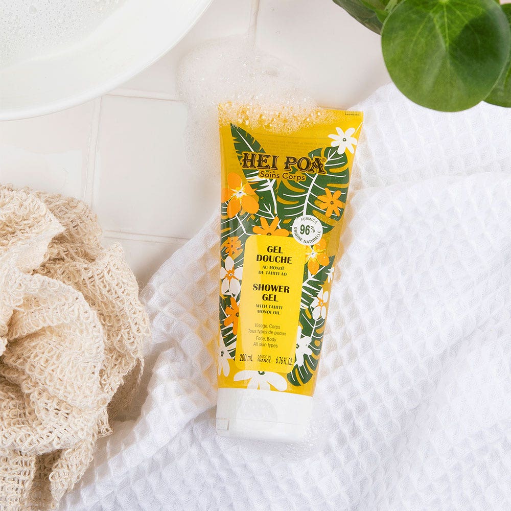 Hei Poa Body Care Monoï de Tahiti Shower Gel 200ml (6.76 fl oz)