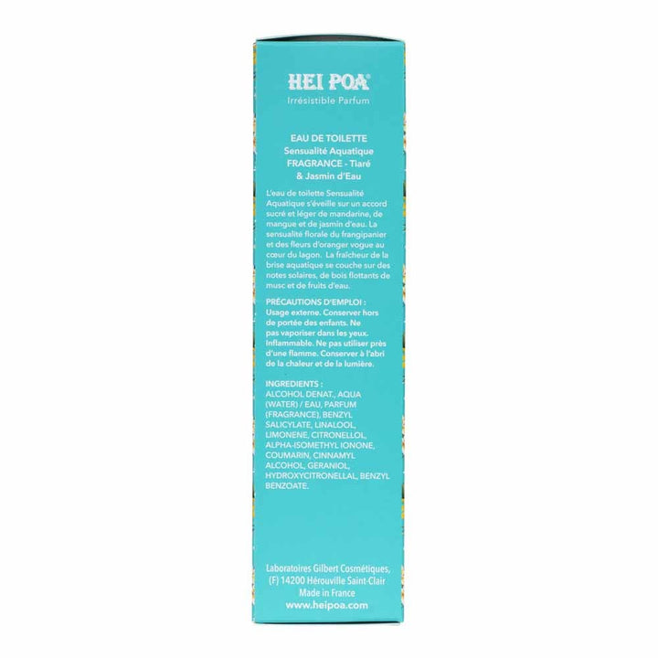 Hei Poa Irrésistible Parfum Eau De Toilette Tiaré & Jasmin d'Eau 100ml (3.38fl oz)