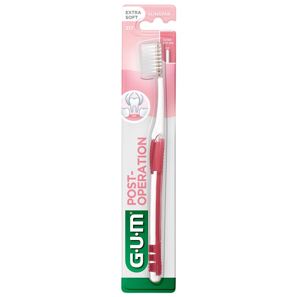 Gum 317 Post Op Ultra Supple Toothbrush