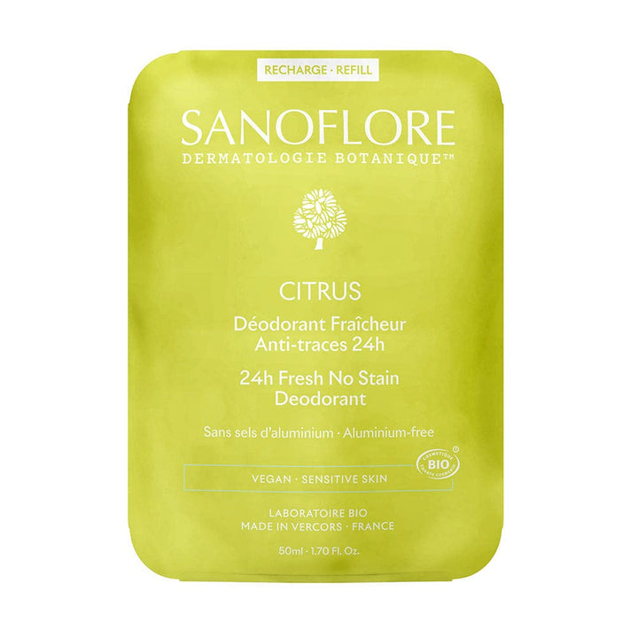 Sanoflore 24h Deodorants refill Lemon 50ml (1.69fl oz)