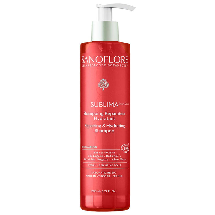 Sanoflore Sublima Repairing hydrating shampoo 200 ml (6.76fl oz)