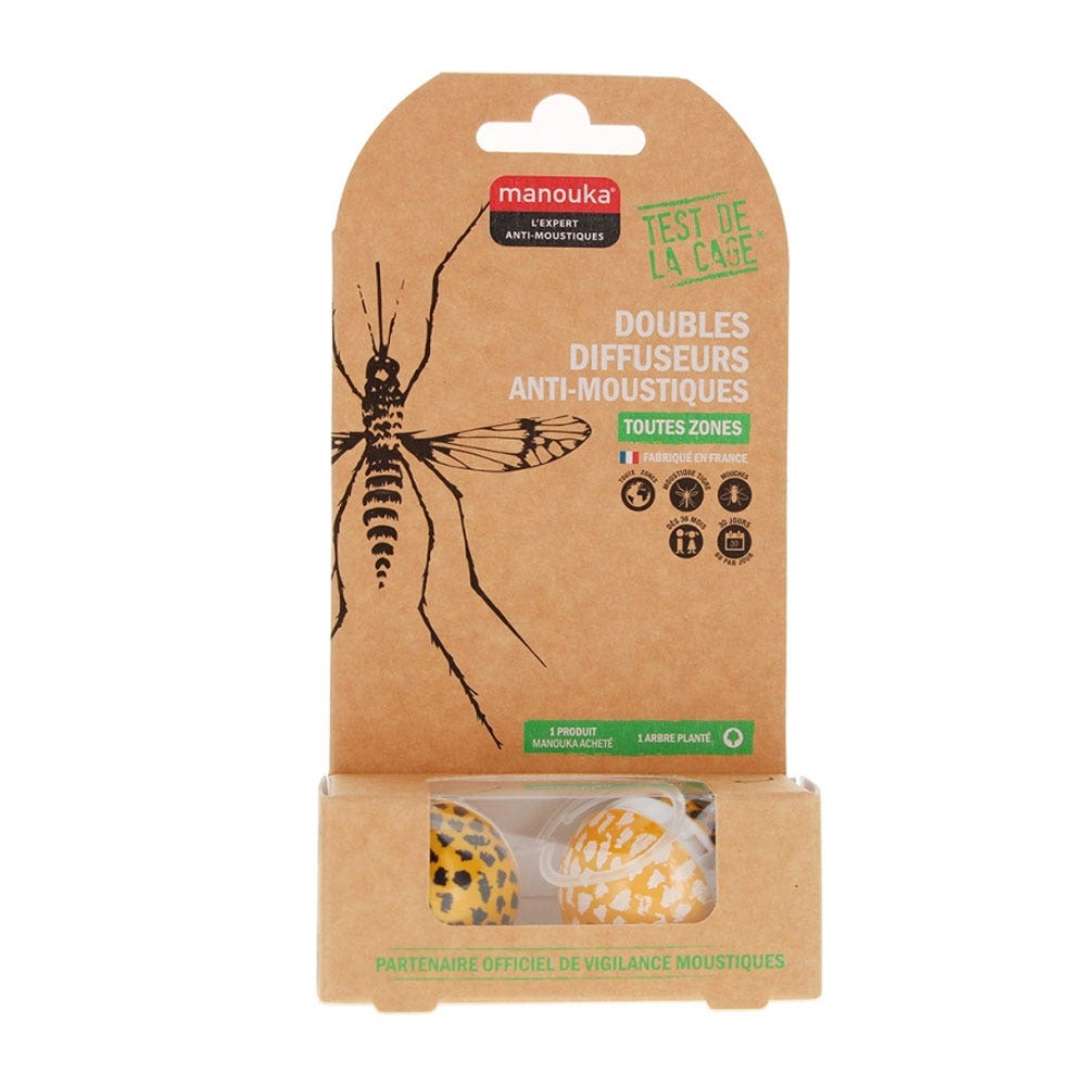 Manouka Double Jungle mobile mosquito repellent diffusers All zones