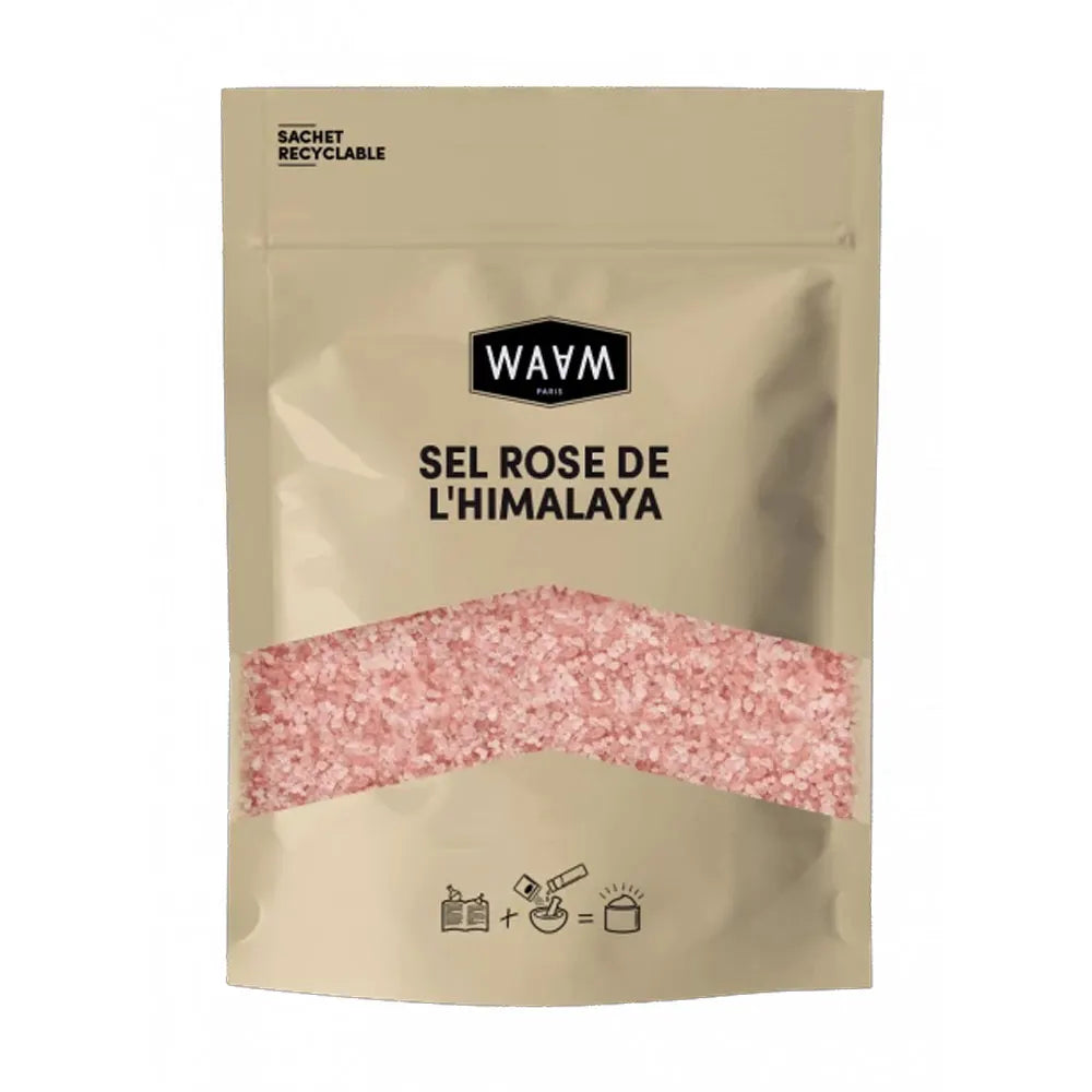 Waam Himalayan pink salt Bath and scrub 400g (14.10 oz)