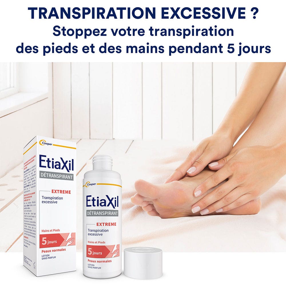 Etiaxil Detranspirants Déodorant Pieds & Mains Peaux Nomales 100ml (3.38fl oz)
