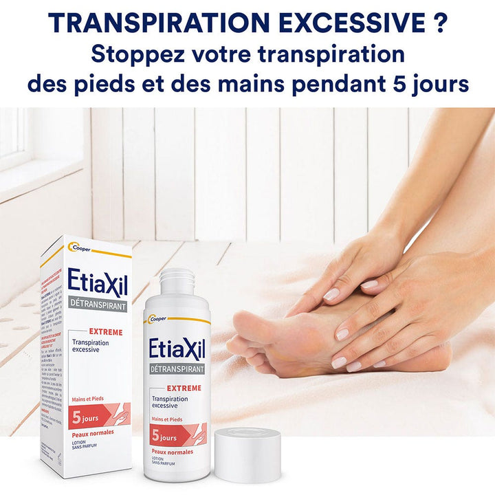 Etiaxil Detranspirants Déodorant Pieds & Mains Peaux Nomales 100ml (3.38fl oz)