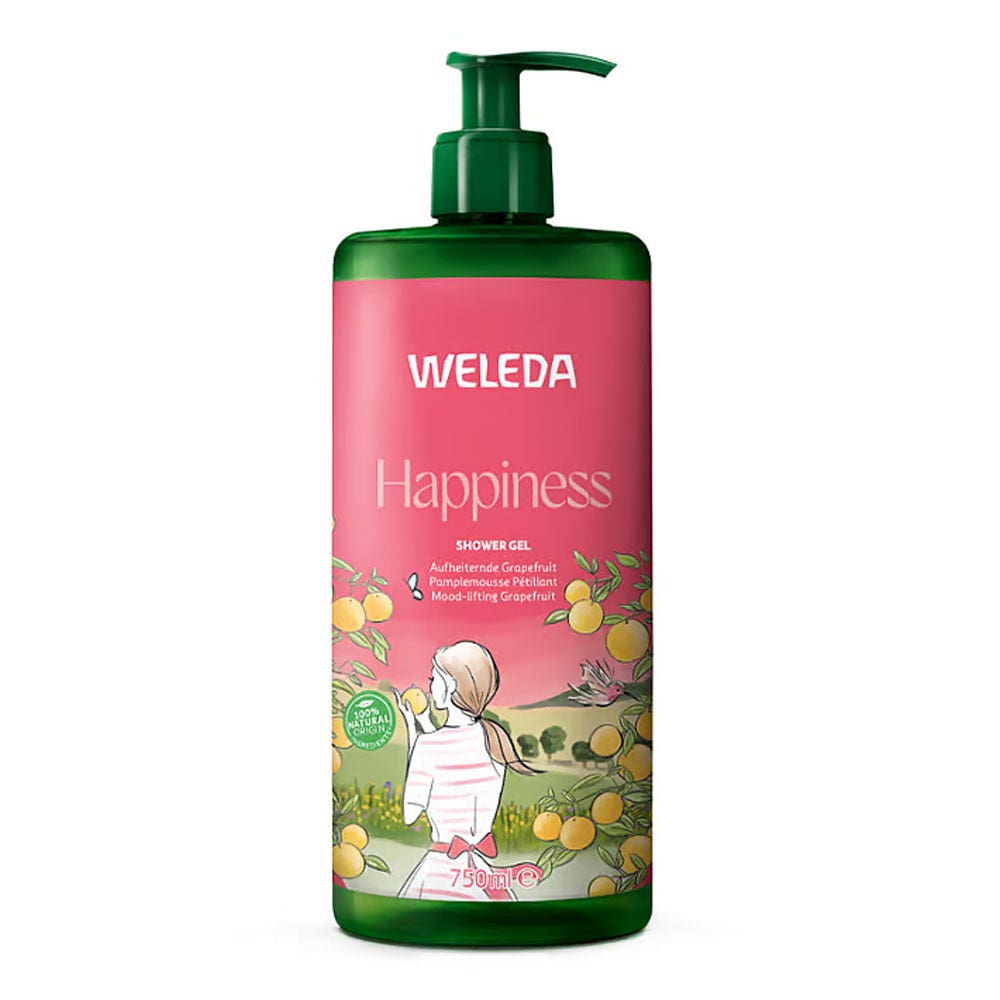 Weleda Aroma Shower Gel Douche Hapiness 750ml (25.36fl oz)