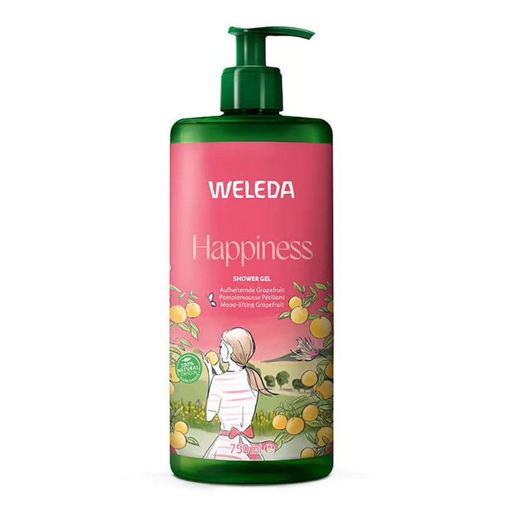 Weleda Aroma Shower Gel Douche Hapiness 750ml (25.36fl oz)