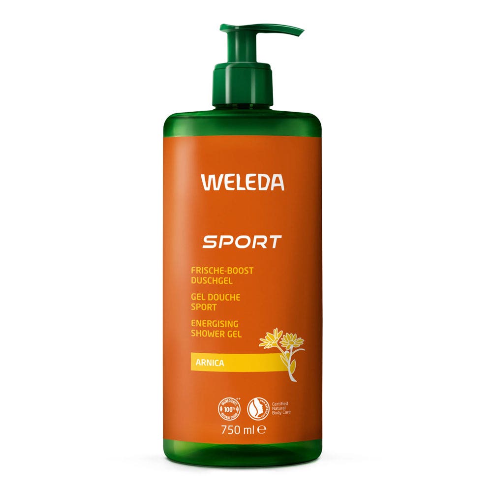 Weleda Arnica Sport shower gel 750ml (25.36fl oz)