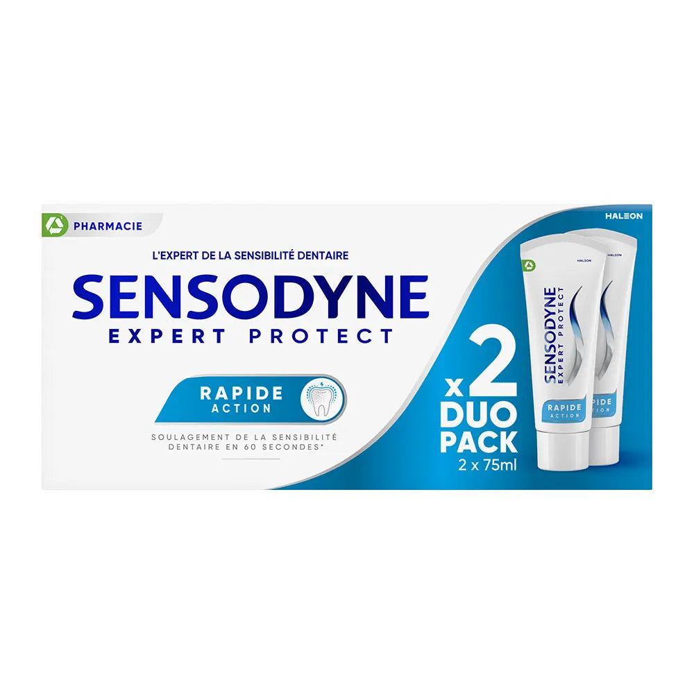 Sensodyne Fast And Long-Lasting Protection Toothpaste 75ml x2 (2.53fl oz x2)