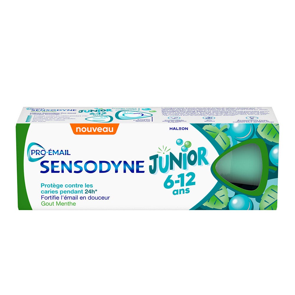 Sensodyne Pro-Email Toothpaste Junior 6 to 12 years Sweet Mint 50ml (1.69fl oz)