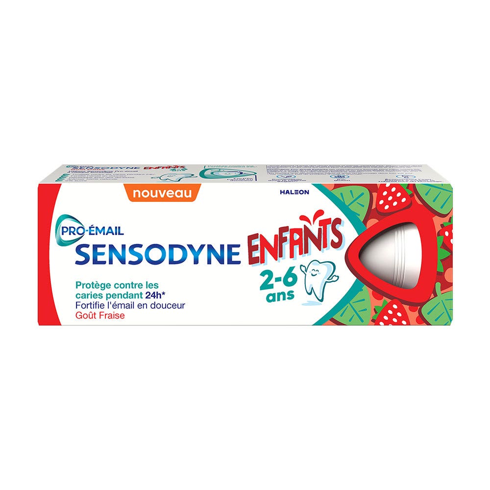 Sensodyne Pro-Email Toothpaste Children 6-12 years Strawberry 50ml (1.69fl oz)
