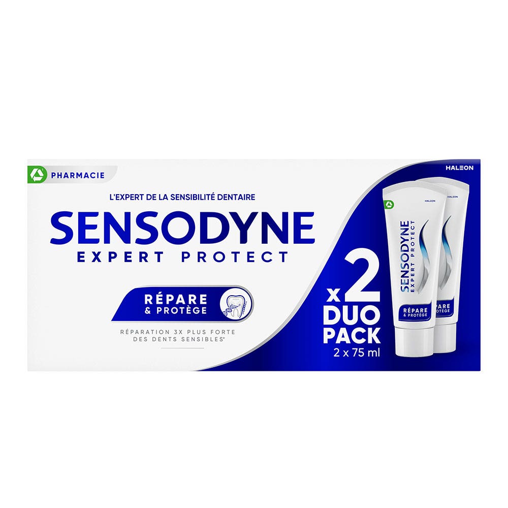 Sensodyne Expert Protect Daily Toothpaste 2x75ml (2.54fl oz)