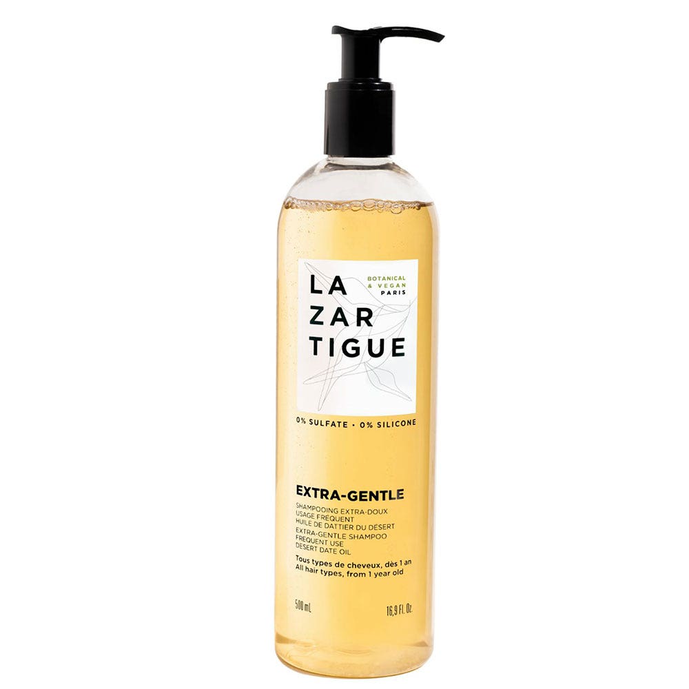 Lazartigue Extra Gentle Extra gentle frequent use shampoo all hair types 500 ml (16.91fl oz)