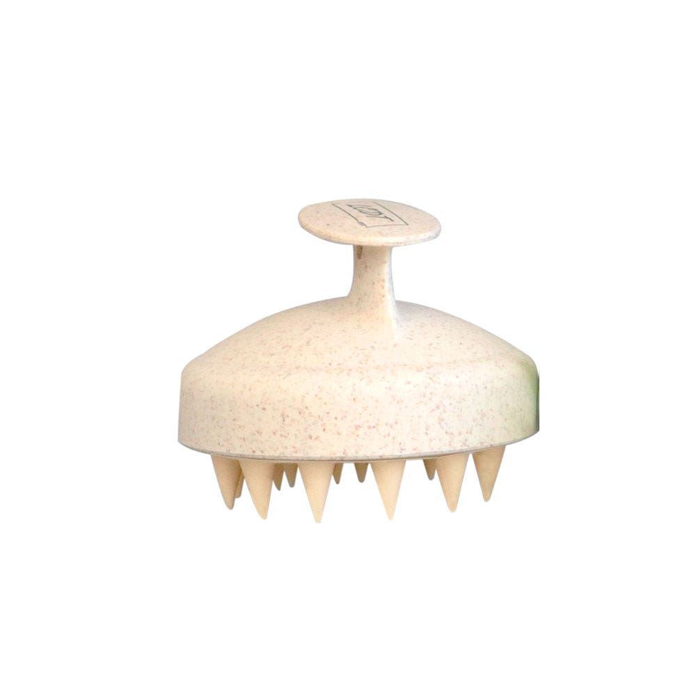 Le Comptoir Des Tendances Natural Beauty Scalp massaging brush in natural fibres