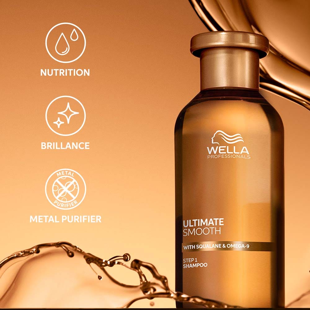 Wella Professionals Ultimate Smooth Nourishing shampoo Dry, dull or frizzy hair 1l