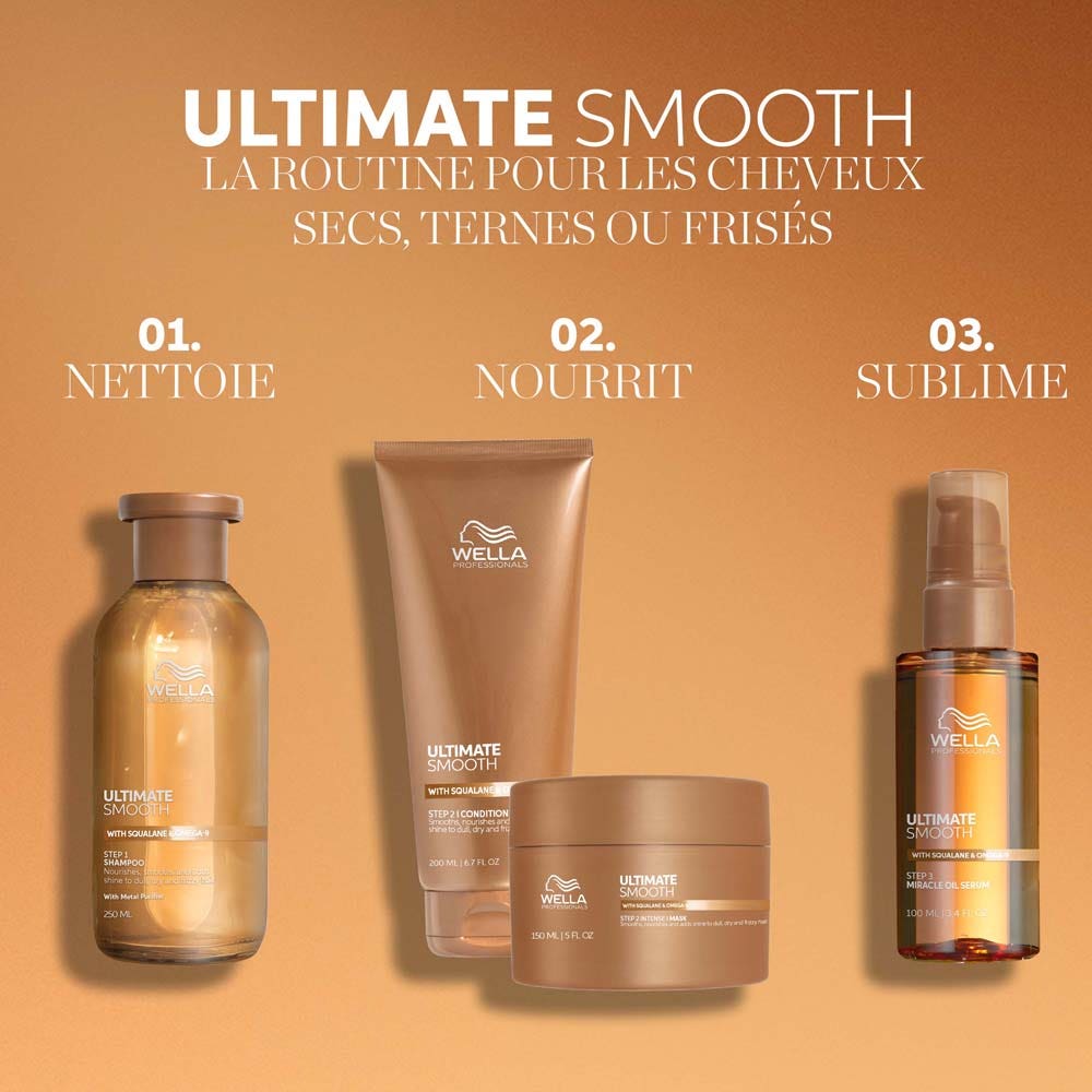 Wella Professionals Ultimate Smooth Nourishing shampoo Dry, dull or frizzy hair 1l