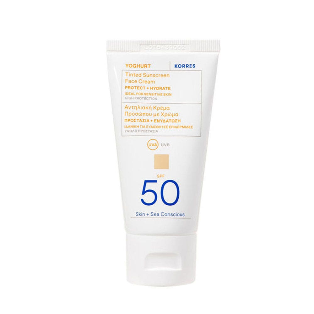 Korres Yoghurt Sunscreens Face Tinted Cream SPF50 50ml (1.69fl oz)