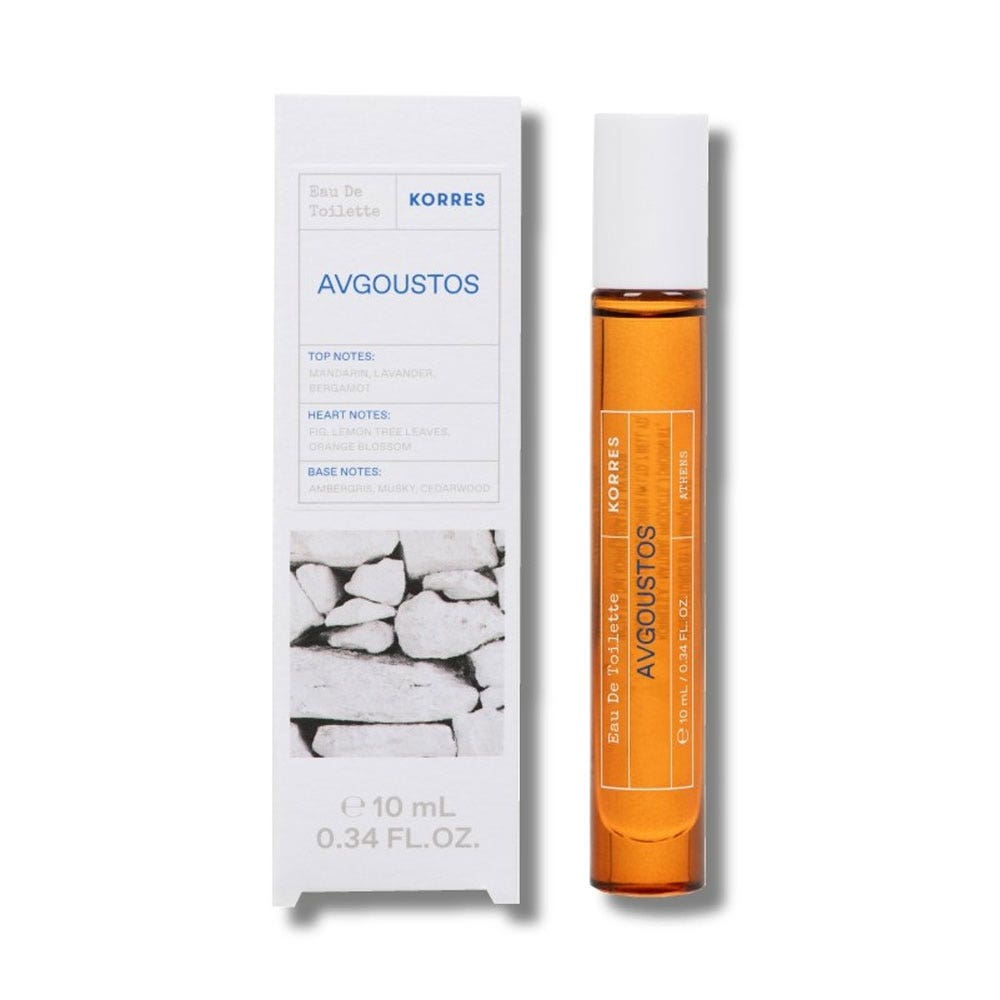 Korres Eau de Toilette Augustos Roll-on Water de Toilette 10ml (0.34fl oz)