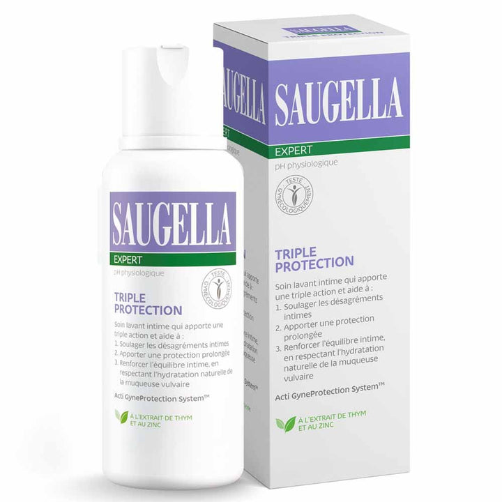 Saugella Triple protection intimate wash intimate discomfort 2 x 250 ml (8.45fl oz)