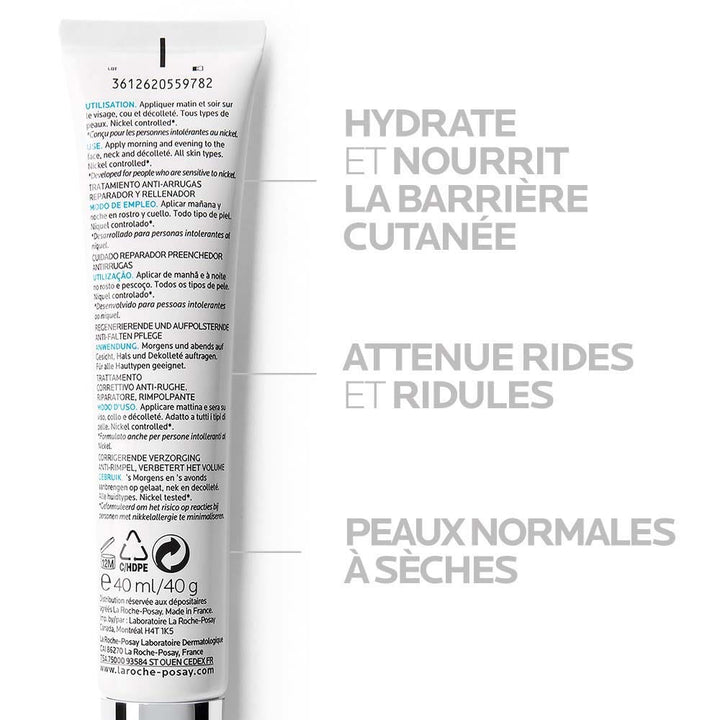 La Roche-Posay Hyalu B5 Cream 40ml (1.35 fl oz) - Plumping Repairing Anti-Wrinkle Treatment