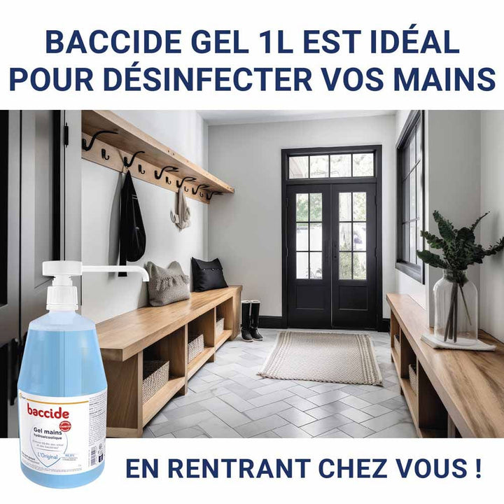 Baccide No-rinse Hand Sanitiser 1L