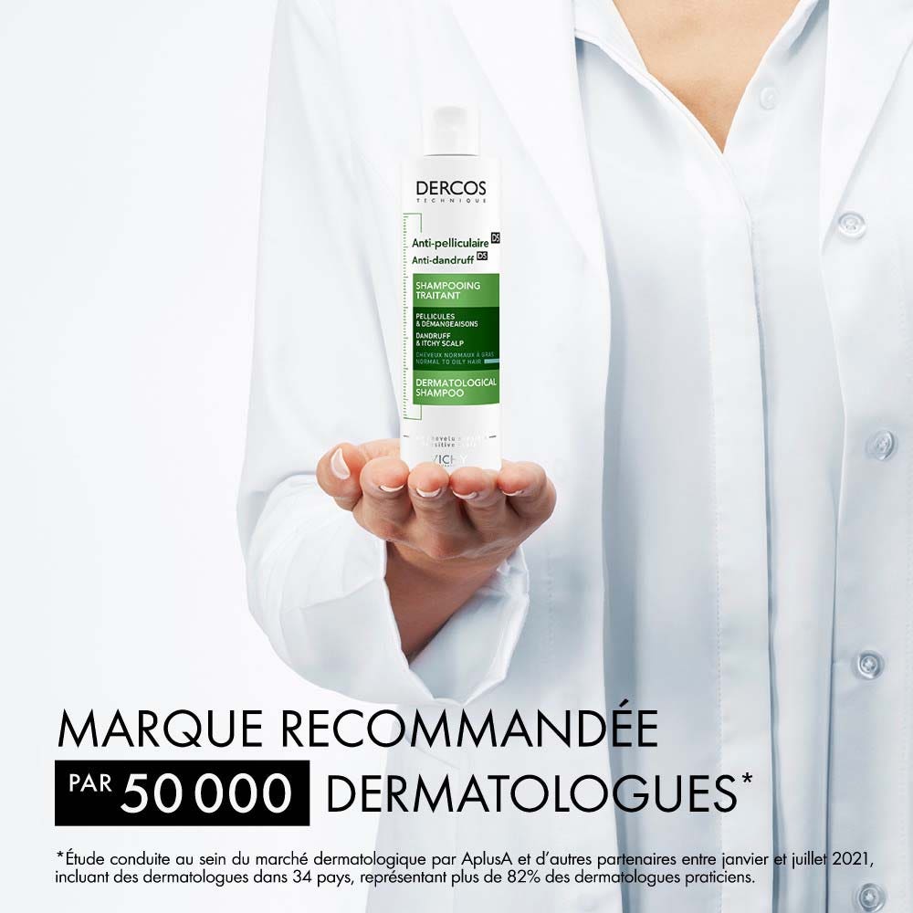 Vichy Dercos Anti-Dandruff DS Shampoo for Normal to Oily Hair